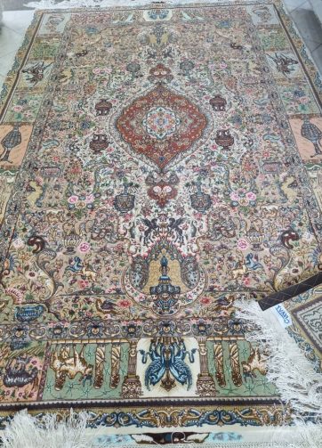 فرش دستباف کد 27859